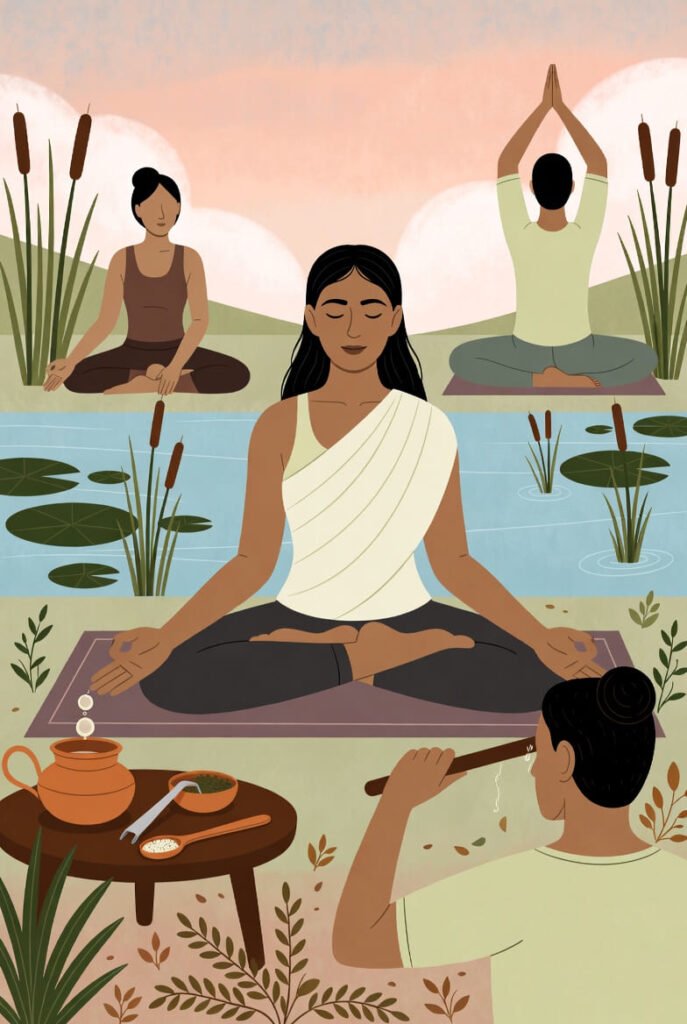 Ayurvedic morning routine (Dinacharya) for healthy lifestyle